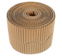 KICHOUSE Rotolo di Carta Bordi Smerlati Decorativi per Bacheca in Aula, Cartoncino Creativo e Delicato, Materiale Resistente e Tagliabile, per Sfondi e Uffici