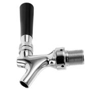 KICHOUSE Rubinetto per Birra in Acciaio Inox Beccuccio per Distributore di Bevande Ricambio per Rubinetti per Fusti Controllo Flusso Preciso per Bar e Pub