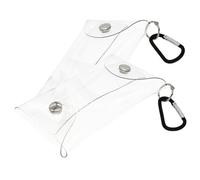 KICHOUSE Sacchetti di Stoccaggio Impermeabili in Pvc 2 Pezzi per Uso Outdoor, Marsupio Portaoggetti Piccolo e Riutilizzabile Facile da Trovare