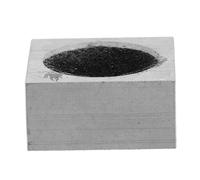 KICHOUSE Sagomatore per Punte di Stecca da Biliardo in Alluminio Strumento Portatile per Modellare Punte Base Quadrata Stabile Utensile per Manutenzione e Prolungamento Durata Stecche da