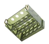 KICHOUSE Scatola di stoccaggio delle uova organizzatori di frigoriferi deposito cucina organizzatori e contenitori per frigoriferi portauova da frigorifero porta uova fresche pp Verde