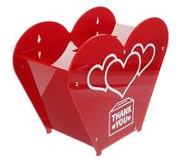 KICHOUSE Scatola per Donazioni Desktop con Serratura Multiuso per Suggerimenti e Voti Design Robusto e Leggero per Ufficio Scuola e Azienda Dimensioni