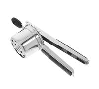 KICHOUSE Schiacciapatate Manuale in Acciaio Inossidabile Design Ergonomico, Utensile Versatile per Schiacciare Patate e Frutta, per Uso in Cucina fuori Casa