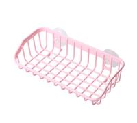 KICHOUSE Scolapiatti in Plastica Ventosa Organizer Da Cucina e Contenitore Per Bagno Scolapiatti Per Lavello Resistente e Durevole Facile Installazione