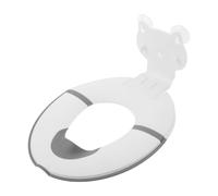 KICHOUSE Sedile Wc Pieghevole con Ventose Antiscivolo, Regolabile e Compatto per Viaggi in Aereo o Valigia, Materiale Pp Resistente e Facile da Trasportare