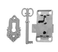 KICHOUSE Serrature Antiche per Armadietti e Cassetti, Set 2 Pezzi in Lega di Zinco, Perfette per Mobili Guardaroba e Scatole da Regalo Personalizzate