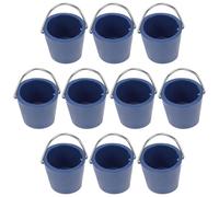 KICHOUSE Set 10 Mini Secchi Decorativi in Resina per Micropaesaggio Ornamenti a Forma di Secchio Colorati per delle Fate e Decorazioni Creative per