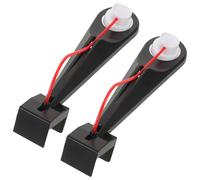 KICHOUSE Set 2 Pezzi Spazzole per Pulizia Catena Bicicletta e Motociclo Design Anti-Schizzi Pulitore Catena Resistente e Portatile per Manutenzione Lubrificante Uniforme Adatto a Mountain