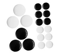 KICHOUSE Set 360 Pezzi Pietra degli Scacchi Go Piccoli Borsa da Gioco da Tavolo Portatile Pezzi Go Lisci e Durevoli per Gioco a Casa e Ufficio