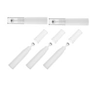 KICHOUSE Set 5 Pezzi Flaconi Applicatori a Sfera Ricaricabili 5ml, Dispenser Roll-on Vuoti per Creme Occhi Idratanti, Contenitori Portatili per Massaggio Occhi da Viaggio e Uso Quotidiano