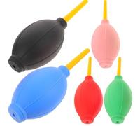 KICHOUSE Set da 5 Soffiatori D’aria per Colla Ciglia Finte, Pulitori di Polvere e Asciugatura Rapida per Extension Ciglia, Accessori Professionali per Trucco Occhi Colore Colore Casuale