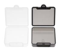 KICHOUSE Set da 6 Portapillole da Viaggio in Plastica Pp, Custodie Porta Medicinali Leggere e Compatte, Organizer Portatile per Vitamine e Farmaci, per Viaggi e Uso Quotidiano