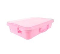 KICHOUSE Set Di Di Sabbia Spaziale Vassoio Di Smistamento Delle Perline Giochi Di Sabbia Per Contenitore Sensoriale Portatile Vassoio Di Sabbia Per La Classe Rosa Plastica
