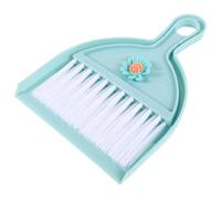 KICHOUSE Set Mini Scopa Portatile e Paletta Spazzola Rigida Piccolo Strumento per la Pulizia di Tastiera Cucina e Ufficio Leggero e Multifunzionale per Raccolta Briciole da Tavolo