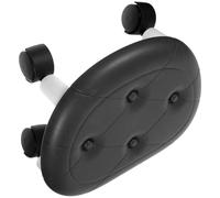 KICHOUSE Sgabello Basso Piccolo Multifunzionale Rotelle 360° Girevole in Plastica Portatile per Ingresso e Seduta Comoda