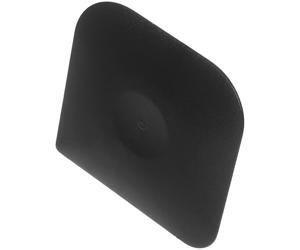 KICHOUSE Spatola Pulisci Piatti in Plastica Nera Non Deformabile per Cucina, per Griglie e Padelle in Ghisa Durante la Cottura