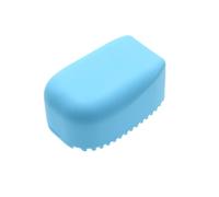 KICHOUSE Spazzola per Bucato in Silicone Blu Spessa Impugnatura a Mano, Resistente e Delicata, la Pulizia di Tessuti e Superfici come Vasca da Bagno e Piastrelle
