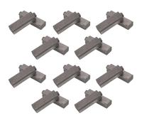 KICHOUSE Spazzole di Carbonio per Asciugacapelli 20 Pezzi, Ricambi Motore Elettrico per Sostituzione Spazzola Carboncini, Compatibili Vari Modelli, Materiale Durevole per Riparazione