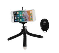 KICHOUSE Staffa Per Telefono Treppiede in Inossidabile Treppiede Da Tavolo Per Telefono Accessorio Per Macchina Fotografica Portatile e Durevole