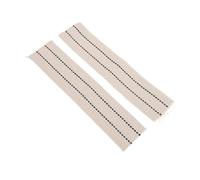 KICHOUSE Stoppini per Lampade a Olio in Cotone 2 Pezzi, Stoppino Piatto Intrecciato 5 Cm X 22 Cm, Accessori per Lanterne da Campeggio e Uso Domestico, Compatibili Bruciatori a Cherosene