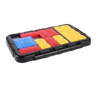 KICHOUSE Strada di Huarong giocattoli puzzle logici giocattolo cerebrale che imparano il giocattolo logico giocattoli intellettuali per plastica Black