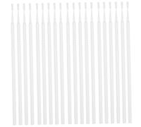 KICHOUSE Strumenti per Impollinazione Manuale 60 Pezzi Pennello e Penna a Gesso per Piante da Frutto e Ortaggi in Plastica Bianca