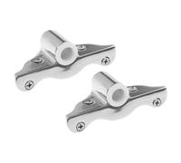 KICHOUSE Supporti per Pagaie in Acciaio Inox 2 Pezzi Staffe Montaggio Blocchi Remi per Kayak Canoe e Scialuppe di Salvataggio Accessori Barca Resistenti per Uso Marino e attività