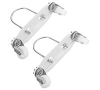 KICHOUSE Supporto con Ruote Antiscivolo per Radiatore Olio Staffa Girevole Resistenti Calore e Base Mobile per Termosifone Elettrico Indoor Facile da Spostare e Stabile per Stufetta e