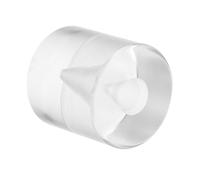 KICHOUSE Supporto Coni Gelato in Acrilico Trasparente Stand Singolo Stabile per Esposizione Cono Waffle per Feste Compleanni e Buffet Dessert Elegante