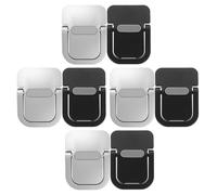 KICHOUSE Supporto Inclinabile per Laptop Mini in Lega di Zinco Set da 8 Pezzi Rialzi Autoadesivi Invisibili Supporto Portatile per Tastiera da Scrivania Miglioramento Ergonomico per