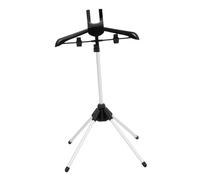 KICHOUSE Supporto per Stiratura Regolabile Stand Telescopico per Compatto per Spazi Ridotti e Camera da Letto Porta Steamer Multifunzionale