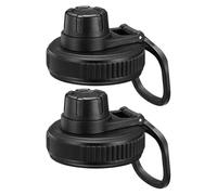 KICHOUSE Tappi per Bottiglie Sportivi Sigillanti 2 Pezzi Beccucci per Bottiglie a Bocca Larga Coperchi a Tenuta Stagna Facili da Pulire Ricambio per Borracce Anti-Perdita Adatti a Uso