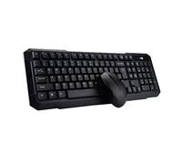 KICHOUSE Tastiera e Mouse Silenzioso per Tecnologia Design Ergonomico e Comfort Ottimale con Ricevitore USB