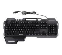 KICHOUSE Tastiera Retroilluminata Cablata Glorious Palm Gamer Tastiera Completa LED Illuminata Con Tasti Tastiera Da Gioco USB Tastiera Cablata Tastiera Da Ufficio Tastiera A
