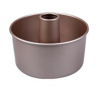 KICHOUSE Teglia Antiaderente per Torta 21X21X10 CM Fondo Attivo Smontabile Stampo per Cheesecake e Budino Teglia da Forno Resistente Trattamento Anodico Adatta a Principianti e Uso