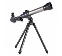 KICHOUSE Telescopio Astronomico Per Principianti Ragazzo Telescopio Rifrattore Portatile Senza Attrezzi Montaggio Treppiede Leggero Resistente Per Osservare Stelle Pianeti Notte Regalo