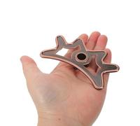 KICHOUSE Testa del Ponte in Metallo per Stecca da Biliardo Supporto Portatile Ergonomico per Gioco da Tavolo da Biliardo Accessorio Stabile per Precisione e Controllo del Tiro