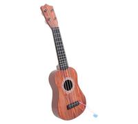 KICHOUSE Ukulele Giocattolo Strumento Musicale Per Chitarra Per Bambini Giocattolo Didattico Venature Del Legno Lisce Adatto A Ragazzi E Ragazze Di 3 Anni Stile Casuale