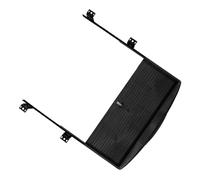 KICHOUSE Vassoio Tastiera Scorrevole sotto Scrivania in Plastica e Metallo Supporto Ergonomico Salvaspazio Cassetto Tastiera Estraibile Facile da Installare per Ufficio e Casa