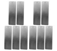 Kichvoe 10 Etichette per Piante in Alluminio da Esterno, Targhette da Giardino Impermeabili Picchetti, Etichette in Metallo Resistenti per Orto e Giardinaggio, Riutilizzabili e