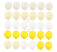 Kichvoe 30 Pezzi Palloncini in Materiale a Rete per Festa di Compleanno Tema Girasole e Sole Facili da Montare di Nastro per Decorazioni Versatili e Allegre