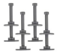 Kichvoe 4 Pezzi Stantuffo per Erogatore di Siringa in Plastica 10cc per Pasta Flussante da Saldatura Versatile e Facile da Usare per Saldatura e Brasatura