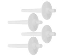 Kichvoe 4 Pezzi Supporto per Rocchetta in Plastica Bianco per Macchina da Cucire Domestica, Accessorio Perno Rocchetto Che Migliora L'efficienza e Riduce Sostituzioni Frequenti