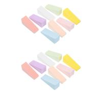 Kichvoe 40 Pezzi Spugna per Nail Art Triangolare Riutilizzabile Mini Spugna per Manicure per Smalto Gel e Blush Sfumato Casa e On-the-go