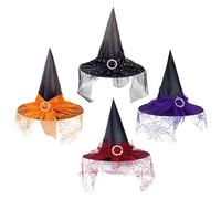 Kichvoe 4pezzi Strega Per Halloween Accessori Per Cosplay Decorazioni Fotografici