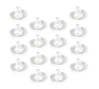 Kichvoe 50 Pezzi Fermagli per Orecchini in Silicone Trasparente, Chiusure Sicure e Antiscivolo per Gioielli Fai da Te, Accessori per Creazione e Riparazione Orecchini, per Uso Quotidiano