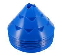 Kichvoe 6 Pezzi Coni di Agilità in PE Blu per Allenamento Calcio e Basket, Leggeri e Resistenti per Migliorare velocità e Coordinazione Motoria Durante Esercizi Sportivi