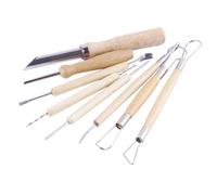 Kichvoe 8 Pezzi Set Professionale per Intagliare Zucche di Halloween con Strumenti in Acciaio Inox e Legno, Include Coltelli e Raschietti per Scolpire e Svuotare Facilmente