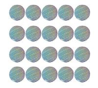 Kichvoe Adesivi Anticollisione per Uccelli 60 Pezzi in Pvc Argento, Facili da Applicare, per Finestre e Aree Verdi per Protezione Contro Uccelli