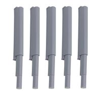 Kichvoe Ammortizzatore per Cassetti e Cerniera per Porta Armadio con Magnete Abs, Kit 5 Pezzi senza Maniglia, Apertura a Sfioramento per Armadietti di Casa, Ufficio e Officina